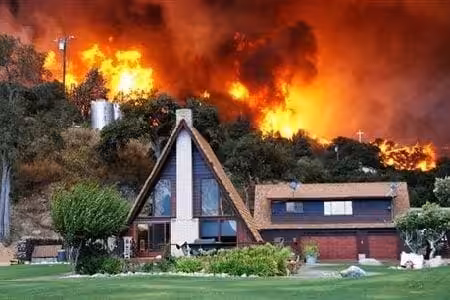 Smoke-damaged property